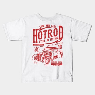 Loud And Fast Hotrod Kids T-Shirt